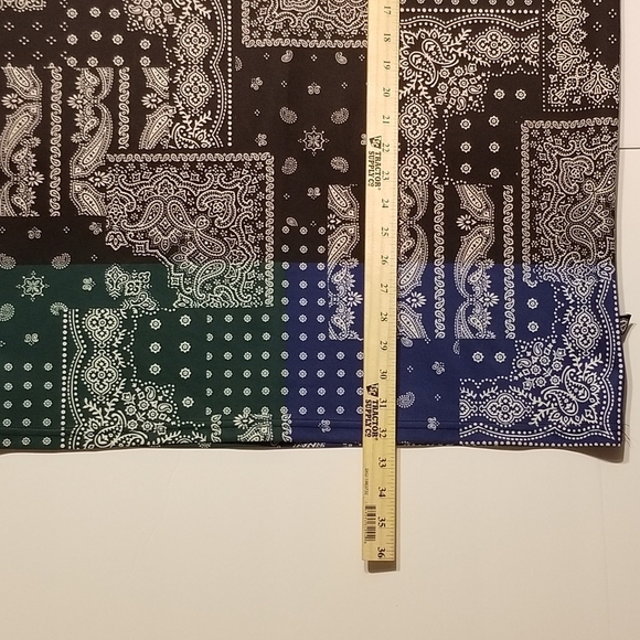 Encripted Hustle Shirt Skater Pull Over Short Sleeve Patchwork Big & Tall 3XL - Picture 8 of 9